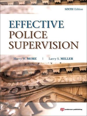 cover image of Effective Police Supervision